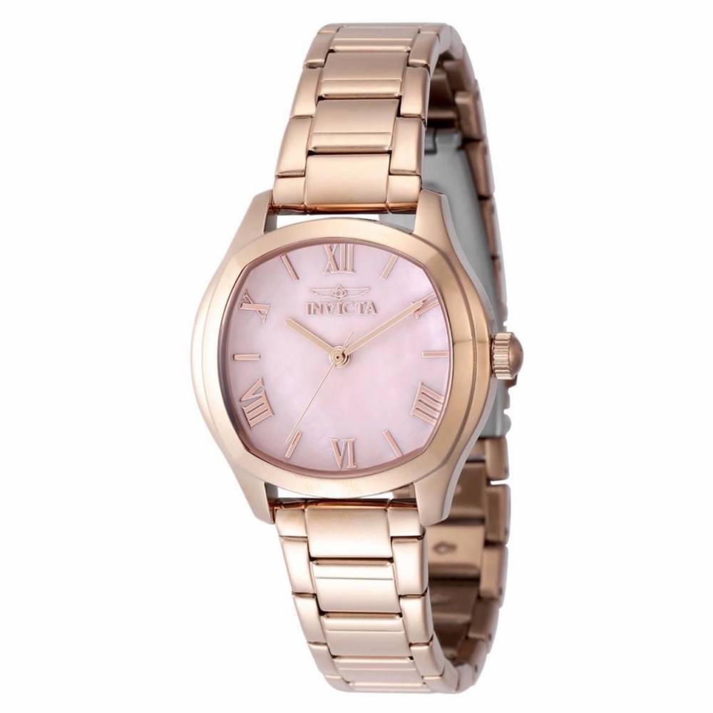 Invicta Women's Wildflower Quartz Rose Gold Bracelet Watch